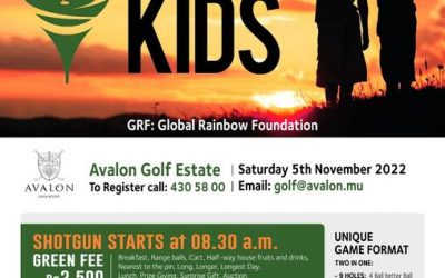 GRF Solidarity Golf Cup 2022 : jouer pour une bonne cause
