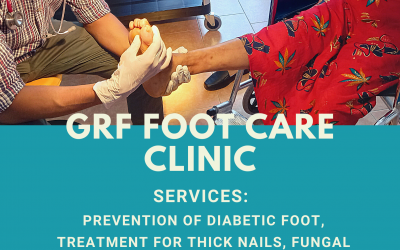 Foot Care Clinic at the Global Rainbow Foundation now open!