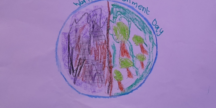 World Environment Day : Drawings made by students of Association Anou Grandi