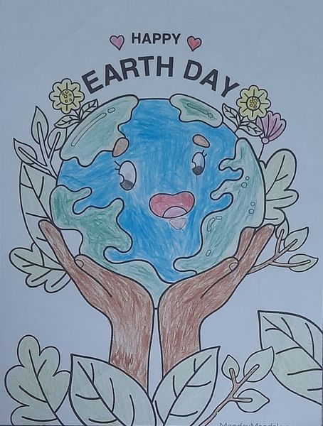 World Environment Day : Colourings made by our employability students of GRF